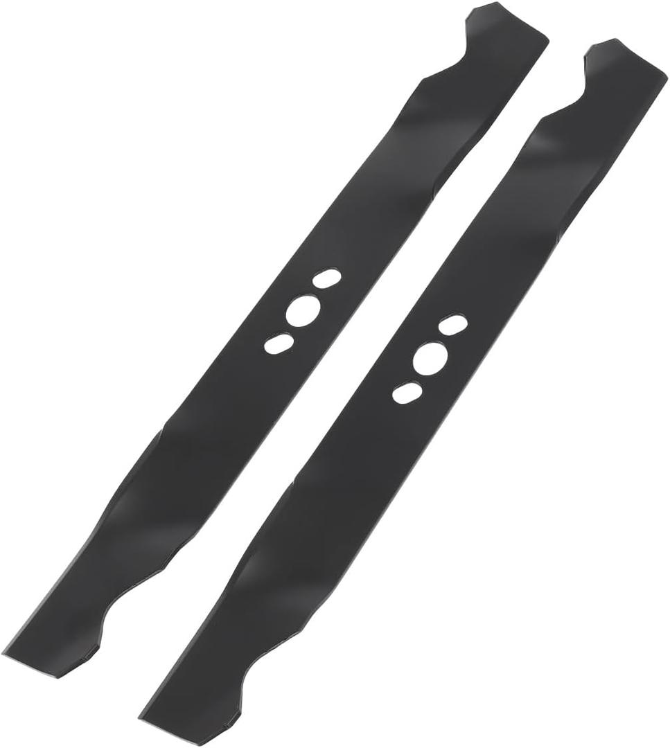 2105200317A 21 inch Lawn Mower Blades Compatible with Daye/Hyper Tough/Murray/Black Max MNA152901 MNA152903 MNA152701 Replacement Part Number 2105200317 84005221,2 Pack