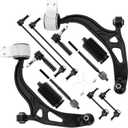 Upper and Lower Control Arm Kit K622215, K622216, ES800952, EV800893, K750393, K750394, K750616, K750617 Compatible with 2011-2019 Ford Explorer Replacement Control Arms