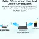 TP-Link Nano USB WiFi 6 Adapter for PC(Archer TX20U Nano) - AX1800 2.4G/5G Dual-Band Wireless Network Transceiver Adapter for Desktop PC, OFDMA, MU-MIMO, WPA3, Travel Size, Supports Windows 11/10