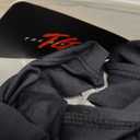 THE GYM PEOPLE Womens' Sports Bra Longline Wirefree Padded with Medium Support (Large, Black)