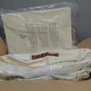 StorageWorks Large Under Bed Storage Containers with Handles and Label Holder, 2 Pack Ultra-thick Fabric Underbed Bins, Closet Organizer for Clothes, Blankets, Sweater (Beige)