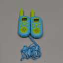 VOOPON Walkie Talkies for Kids 22 Channels Long Range 2 Way Radio Toys for 3-12 Ages with LCD Flash Light, Birthday Gifts for 4 5 6 7 8 9 Years Old Boys Girls for Camping Hiking Indoor Outdoor (Blue)