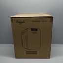 Cooluli 20 Liter Mini Fridge with Temperature Control - White Thermoelectric Cooler and Warmer for Bedroom, Office, Car, Dorm