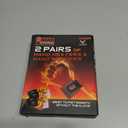 Hand Heaters Wristbands Heated Wrist Wrap 8+ Hours Warmth Hand Heating Pad for Wrist Warmers 2 Pack of Wristbands with 4 Disposable Warmers for Hands and Feet - Winter Essentials