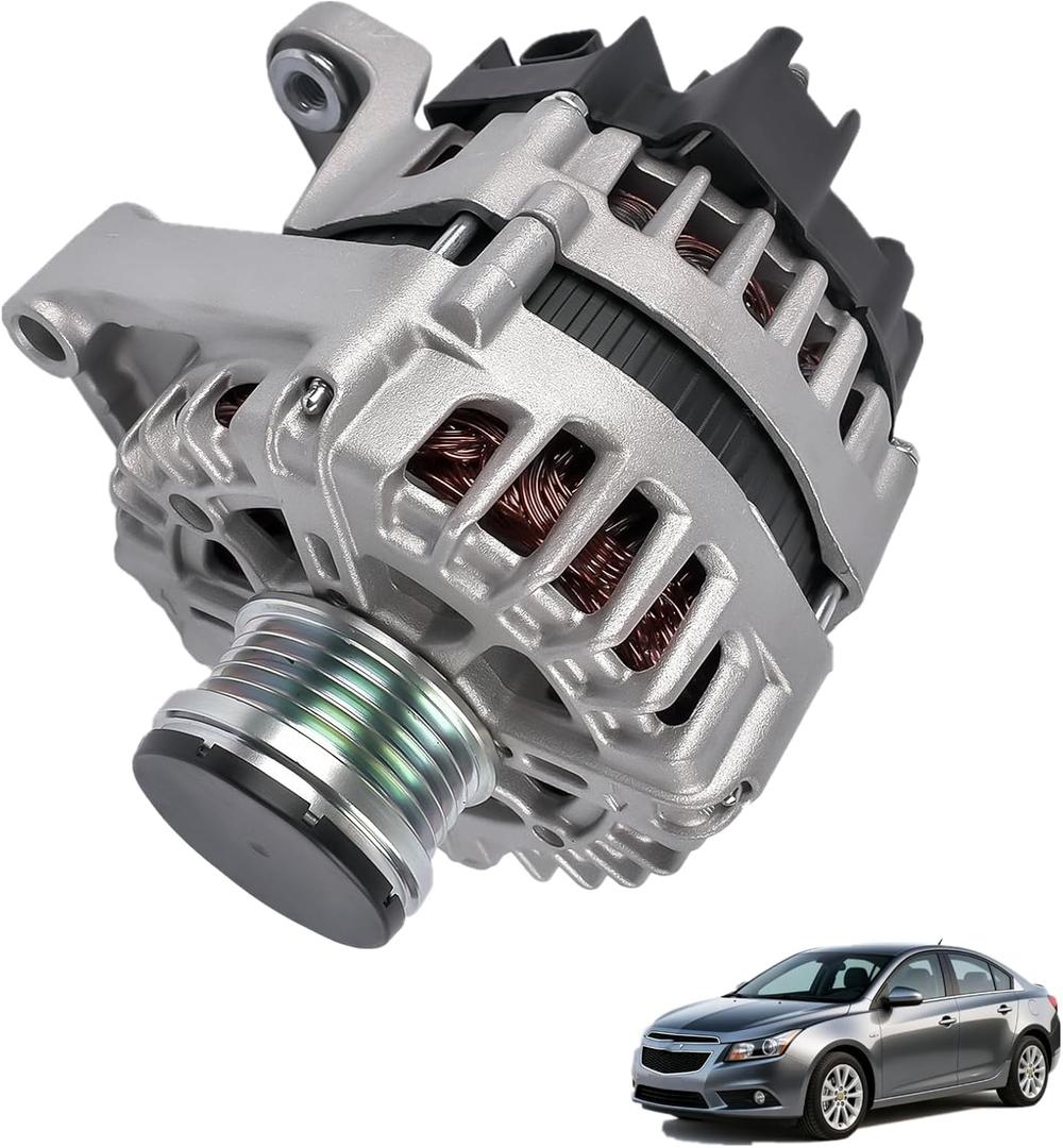 Alternator Replacement for Chevy Cruze 1.4L l4 2012-2016130A 12V 13588290 13581891