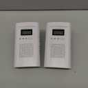 2 Pack Combination Gas & Carbon Monoxide Detectors - Plug in CO Alarm & Natural Gas Detector with Digital Display, CO Detector & Combustible Gas Detector for Home, Easy to Read