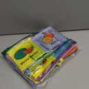 Baby Bath Books, Nontoxic Fabric Soft Baby Cloth Books, Early Education Toys, Waterproof Baby Books for Toddler, Infants Perfect Shower Toy, Kids Bath Toys Birthday Gift (Pack of 8)