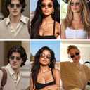 VANLINKER Retro Oval Polarized Sunglasses for Women Men Vintage 90s Metal Gold Frame Shades VL9872