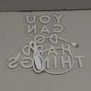 You Can Do Hard Things Wall Hanging Neon Sign, Positive Quotes Decorative Neon Lights for Classroom Wall Decor, Kids Room Wall Hanging Banners, Playroom Wall Decor Neon Light Sign(warm white)