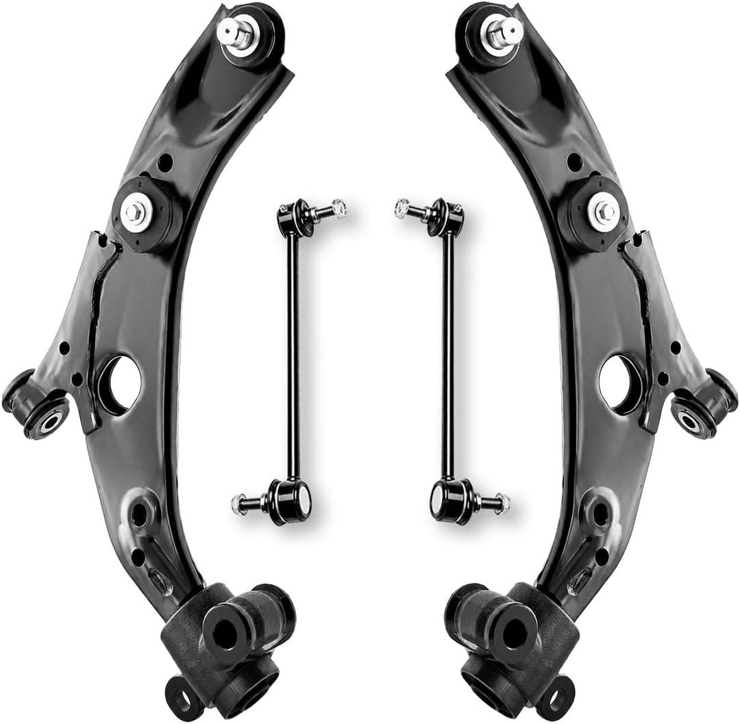 4Pcs Front Lower Control Arm with Ball Joint Suspension Kit Fit for Mazda CX-9 2016 2017 2018 2019 2020 2021 2022 2023 CMS761225, CMS761226, K80296 X2