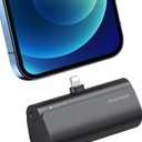 Charmast Small Portable Charger 5000mAh, Ultra-Compact 20W PD Fast Charging Power Bank Mini Battery Pack Compatible with iPhone 14/14 Pro Max/13/13 Pro Max/12/12 Pro Max/11/XR/X/8/7/6, and More (Black)