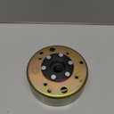Mokuo GY6 150CC Magnet Flywheel Rotor 8 Coil Compatible with Chinese GY6 150cc 4-Stroken 152QMI 157QMJ Engine Scooter Mopeds ATV Go Kart