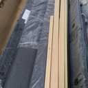 GarveeHome Full Size Platform Bed Frame with Adjustable Headboard, Linen Fabric Upholstered and Wooden Slats Support, Heavy Duty Mattress Foundation, No Box Spring Needed, Easy Assembly, Dark Grey