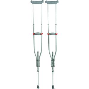 Medline Quick-Fit Crutches, 300 LB Weight Capacity, 1 Pair