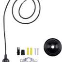 ACBungji 4 Pack Industrial Mini Pendant Light Kit, E26/E27 Base Lampholder Pendant Light Cord Adjustable Hanging Light Kit for Kitchen Bedroom Home Corridor Studio Office