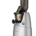 Kuvings Whole Slow Juicer B6000S - Higher Nutrients and Vitamins, BPA-Free Components, Easy to Clean, Ultra Efficient 240W, 60RPMs, Includes Blank Strainer-Silver 17.5" X 10.06" X 14"