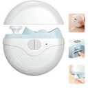 3 Speeds Strong Power Automatic Nails Trimmer,Electric Smart Nail Clippers for Adults Seniors,2 in 1 Automatic Nail Trimmer,Rechargeable Toenail Clippers with Polisher,Light,Nail Debris Storage