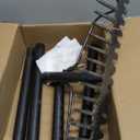 63'' Bow Rake 17 Tines Metal Head Rakes with Stainless Steel HandleHeavy Duty Garden Rake for Loosening Soil Gathering Leaf Leveling Lawn Farming Land Management Yarn Thatch Rake