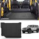 Car Trunk Protector All-Weather Rear Cargo Area Mat Protective Floor Mat for 2021-2023 Jeep Wrangler 4XE