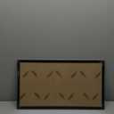 Poster Palooza 12x22 Frame Black Solid Wood Picture Frame | 0.75 Inch Moulding Width | Includes UV Acrylic Plexiglass, Foam Board Backing & Hanging Hardware