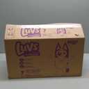 Luvs Size 7 Baby Diapers, Platinum Protection Bluey Diapers for Day & Night, Size 7, 124 Count