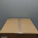 UNIKOME Outdoor Chair Cushions Pack of 4, Water Resistant Patio Cushions with Ties, High Density Sponge Filling Square Corner Seat Cushions for Outdoor Furniture, 18.5"x16"x3", Black