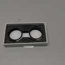 for DJI Osmo 360 Action Camera - 10H Hardness Optical Tempered Glass Lens Protector with AR Coating, Hydrophobic Layer, Anti-Scratch & Shockproof Cover (Black)