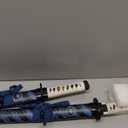 2pc Japanese Ghost of Tsushima Cosplay Replica Sword Metal Katana Set with Display Stand,Jin Sakai Katana,for Cosplay,Collection,Display