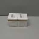 2 x Grey Wood Grain Wallpaper Border Removable PVC Waterproof Peel and Stick Wallpaper,Bathroom Mirror Frame Border Sticker Wall Decor 3.93 inches x 32.8 feet