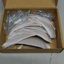 Khtumeware 10 Pack 3-3/4" Antique Brass Drawer Pulls Cabinet Cup Pulls Vintage Kitchen Hardware Cabinet Handles Drawer Handles Knobs 3-3/4 inch Hole Center