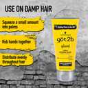 Got2B Glued Styling Spiking Hair Gel 2 - 6 oz tubes Travel 1.25 oz tube