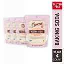 Bob's Red Mill Baking Soda, 16oz (Pack of 4) - Non GMO, Vegan, Paleo Friendly, Kosher