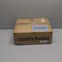 Kitstorack Laundry Basket Organizer, Laundry Hamper with Shelf & 2 Pull-Out Removable Bags, Dirty Clothes Hamper Organizer for Laundry Room Bathroom and Dorm, 2 x 11.8 Gallons (44.5L) (Rustic BrownBlack)