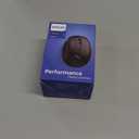 Philips Ergonomic Mouse - Vertical Mouse with 800/1200/1600 Adjustable DPI, 6 Silent Buttons Design for S/M Hands, Auto Power Saving, Light Weight, 2.4GHz Wireless Mouse for Laptop, Desktop, PC-Black