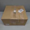 23" Farmhouse Table Lamps Set of 2, 3 Way Dimmable Lamps with 2 LED Bulbs and Rocker Switch, Vintage Nightstand Lamp for Bedroom Living Room Office End Table Entryway, White