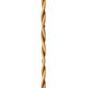Ceramic Shade Pendant Lighting Fixture Industrial Ceiling Hanging Light with Gold Lamp Holder, Knob Switch and Braided Cord for Kitchen Island, Dining Room (C)