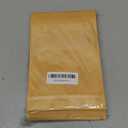 50pcs Kraft Bags with Window 5.9x8.6 Inches Brown Reusable Sealable Zip Lock Food Storage Stand up Paper Pouches for Home or Business