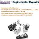 4Pcs Engine Motor Mount Kit - Compatible with Nissan Rogue 2008-2013 & Rogue Select 2014-2015 2.5L 2WD, Replaces A7370 A7384 A4351 A4352