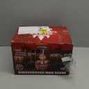 ZPISF 6 FT Christmas Inflatables Outdoor Decorations, Cute Christmas Blow Up Yard Decorations Gingerbread Man in Hot Cocoa Mug Scene for Garden Lawn Xmas Decor