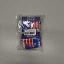 WYOX Weightlifting Wrist Wraps 12" Professional Quality Wrist Support with Heavy Duty Thumb Loop Best Wrap for Powerlifting Competition Strength Training Bodybuilding Gym Workout Bands for Stability (USA Flag)