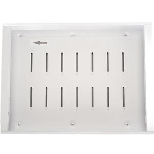 GOTOTOP Cabinet Organizer Pull Out Cabinet Organizer Expandable Slide Out Drawer with Adhesive Film for Kitchen Bathroom Pantry Under Sink Storage (White)