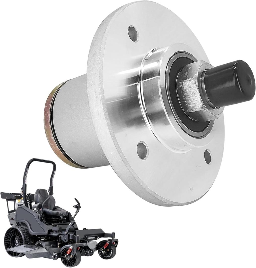 437-0005-00 Lawn Mower Deck Heavy Duty Spindle Compatible with Spartan Mowers 2016-2019 RT, 2020-2022 RT Pro, 2020-2022 RT HD, 2016-2019 SRT, 2019-2022 SRT XD, 2022 SRT XDe, for 54 61 72 Inch Decks