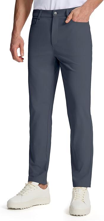 Willit Mens Golf Pants 5 Pockets Stretch Work Dress Pants,053