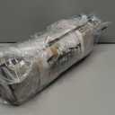 Pinch Pleated Linen 102 Inch Curtains 60 Inch Width for Living Room Divider Light Filtering Semi Sheer Burlywood Taupe Extra Wide Patio Curtains for Sliding Door Floor Ceiling Picture Window 60x102