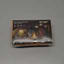 FLY2SKY Portable LED Tent Lamp, Clip Hook Hurricane Emergency Light Bulb, Camping Equipment Lanterns for Hiking, Backpacking Outage, B-CLOSED-HOOK, 4 Packs