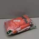 LUSHVIDA Christmas Tablecloth Rectangle - 60x120 inch Holly Ribbon Pattern Washable Wrinkle Resistant Holiday Tablecloths for Christmas Family Gathering, Dining Room Table 130GSM