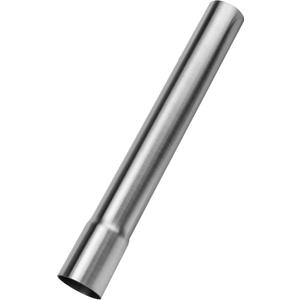 1 Inch Exhaust Pipe 12" Length, T304 Stainless Steel Mandrel Tubing,1"(25mm) OD Flared Slip-Fit End Ducting,Universal Three and a half Straight Tailpipe Connector Adapte