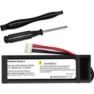 Battery for Charge 3,[8500mAh] High Capacity Replacement Battery Compatible with GSP1029102A 330SL Speaker