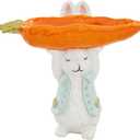 Mud Pie Bunny Carrot Candy Pedestal; 7" x 7"