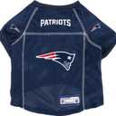 Littlearth NFL Seattle Seahawks Basic Pet Jersey, Team Color, X-Small (New England Patriots)